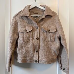 Hunter* Crop Shacket